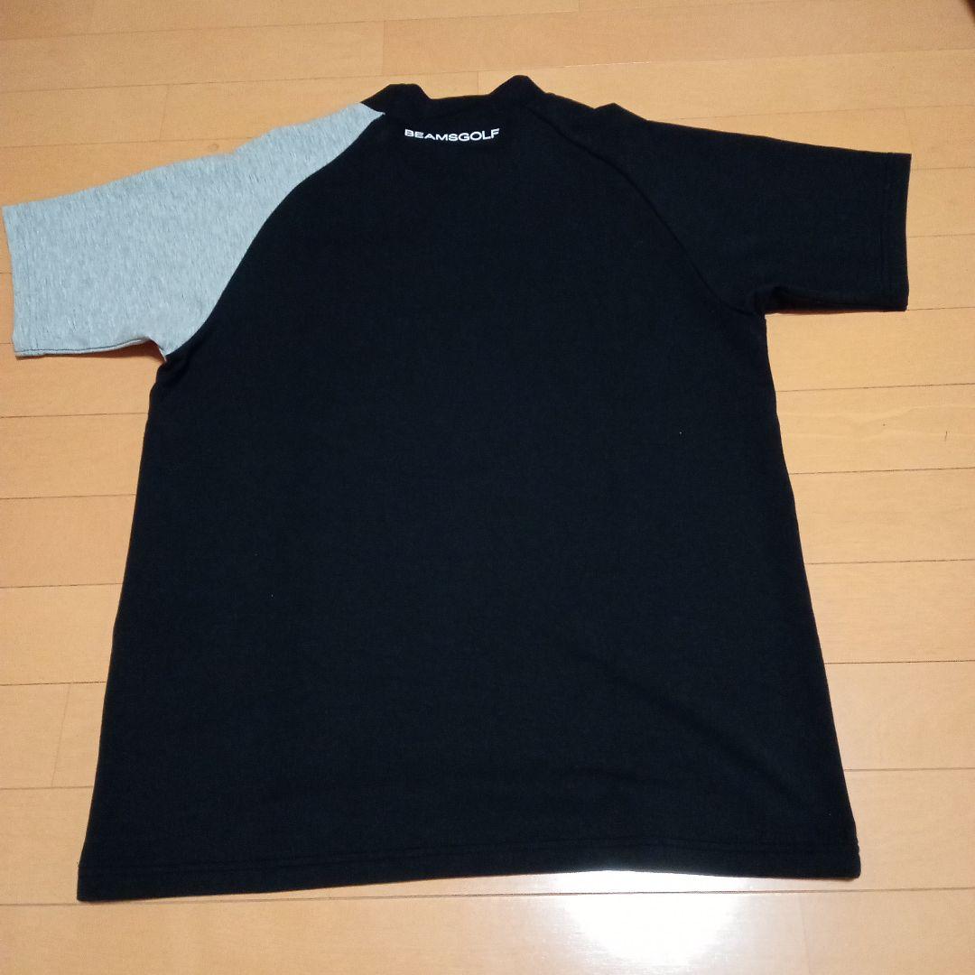 beams　golf　半袖モックネックシャツ