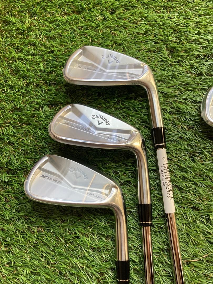 （新品）キャロウェイ　X FORGED STAR フォージド　スター　アイアン