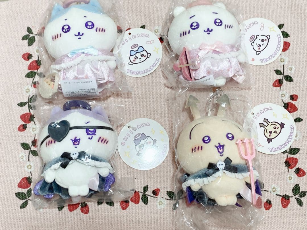 新品 正規品 ちいかわ 天使と悪魔マスコット