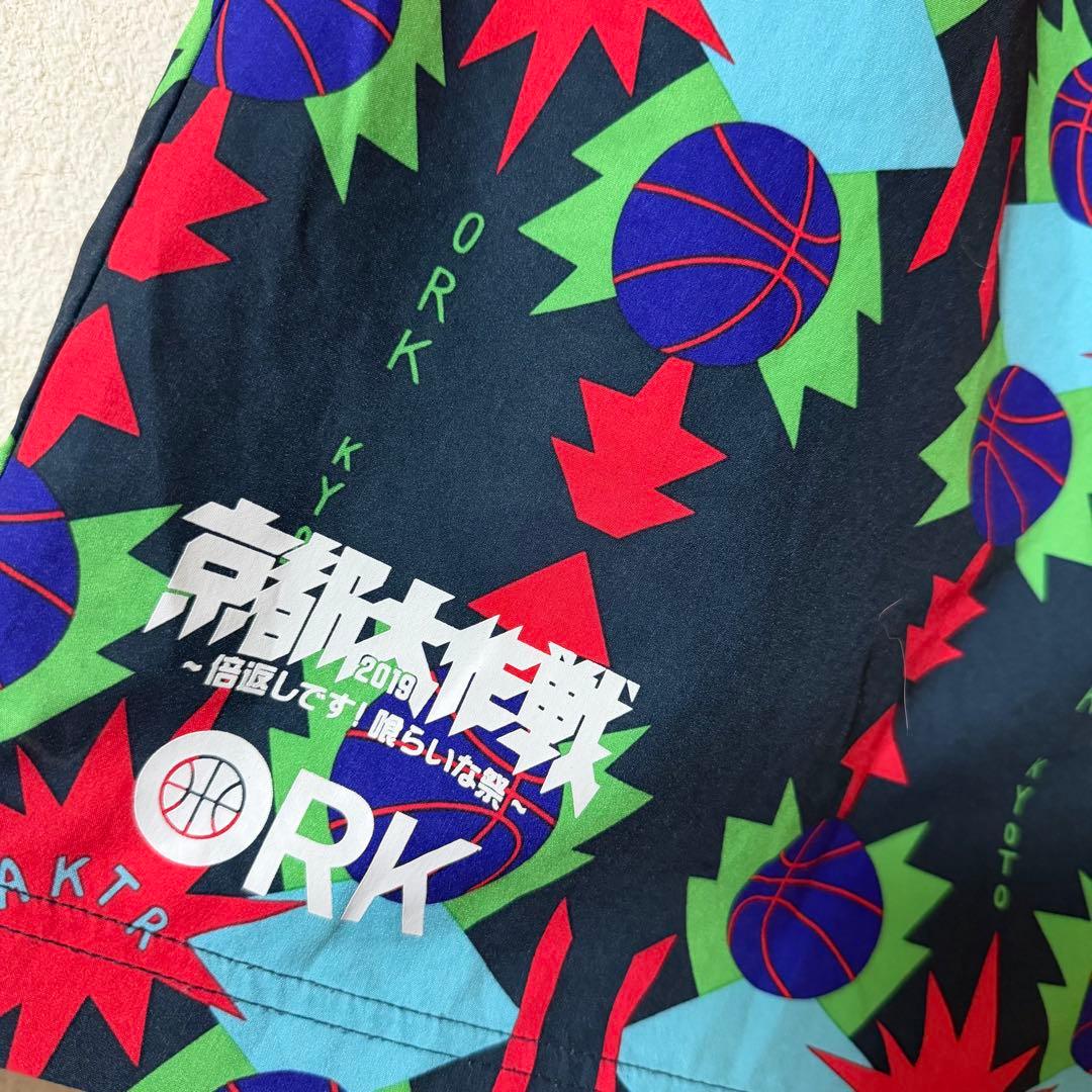 【Lサイズ】AKTR 大阪籠球会 京都大作戦 2019年 コラボバスパン