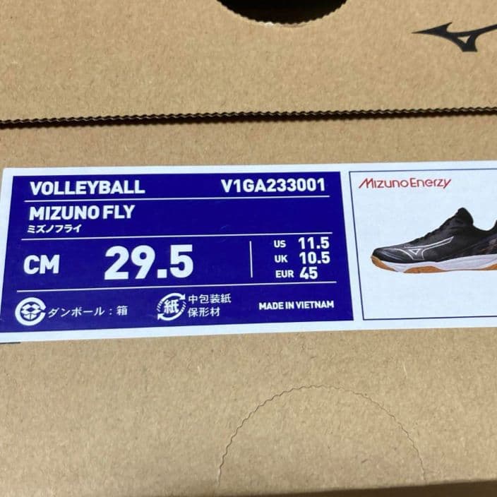mizuno バレーボール　シューズ　29.5cm