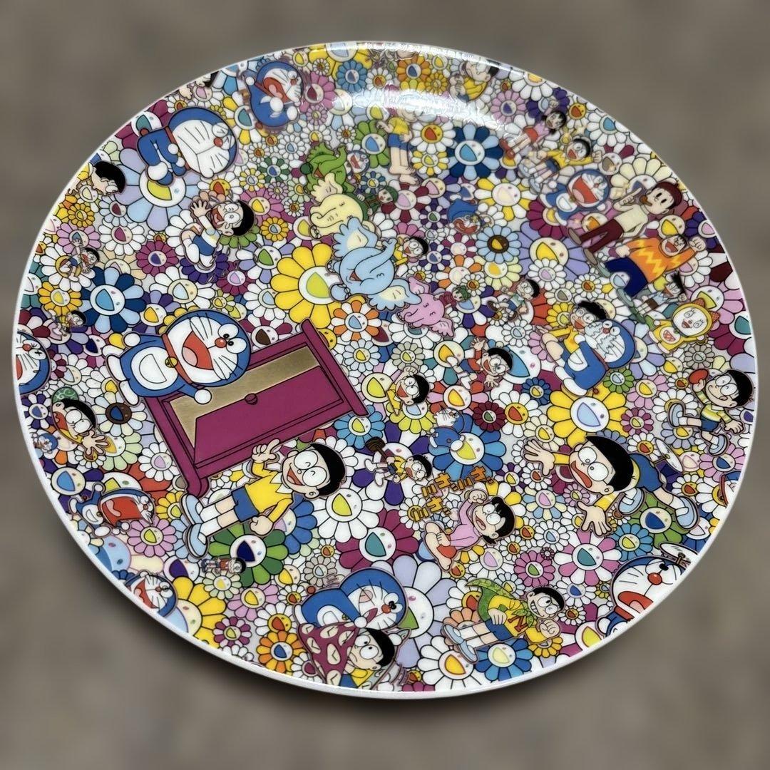 村上隆 ドラえもん展 皿 2017年