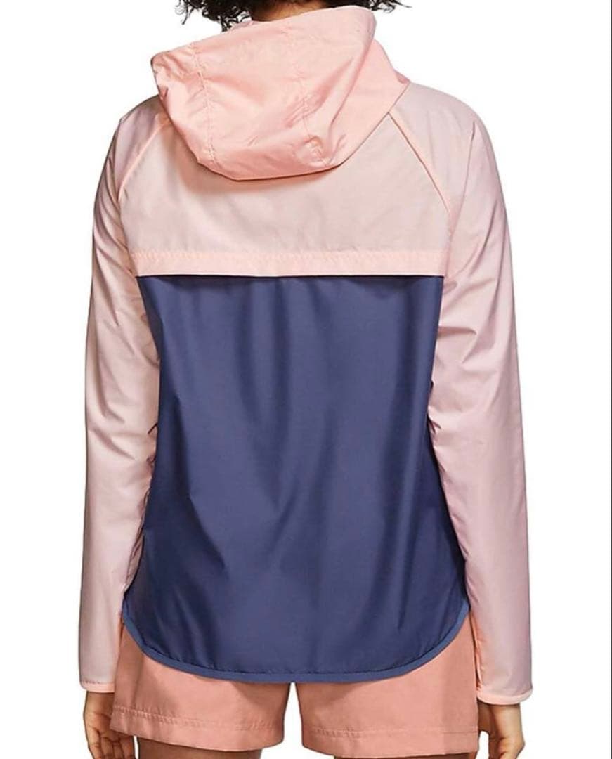 新品　Nike ウィンドブレーカー ネイビー/ピンク