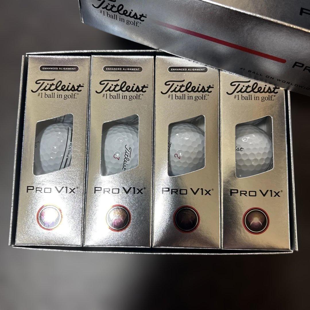 【くう助】Titleist Pro V1x ゴルフボール 12個入り