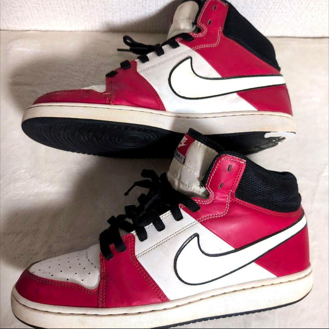dm33 NIKE スニーカー バックボードツー 27.5cm 赤×白×黒