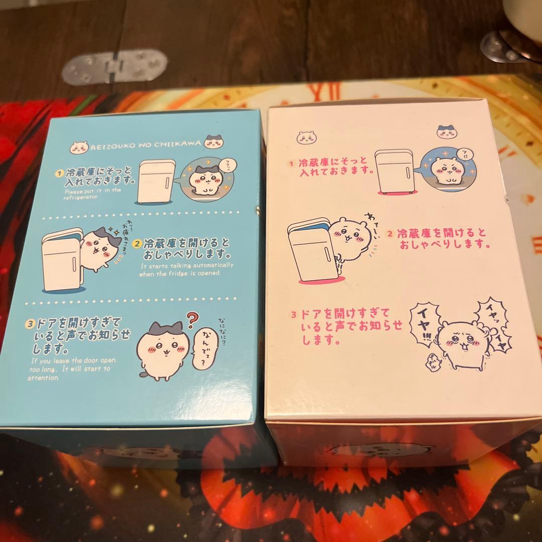 【新品】ちいかわ ハチワレ 冷蔵庫フィギュア セット