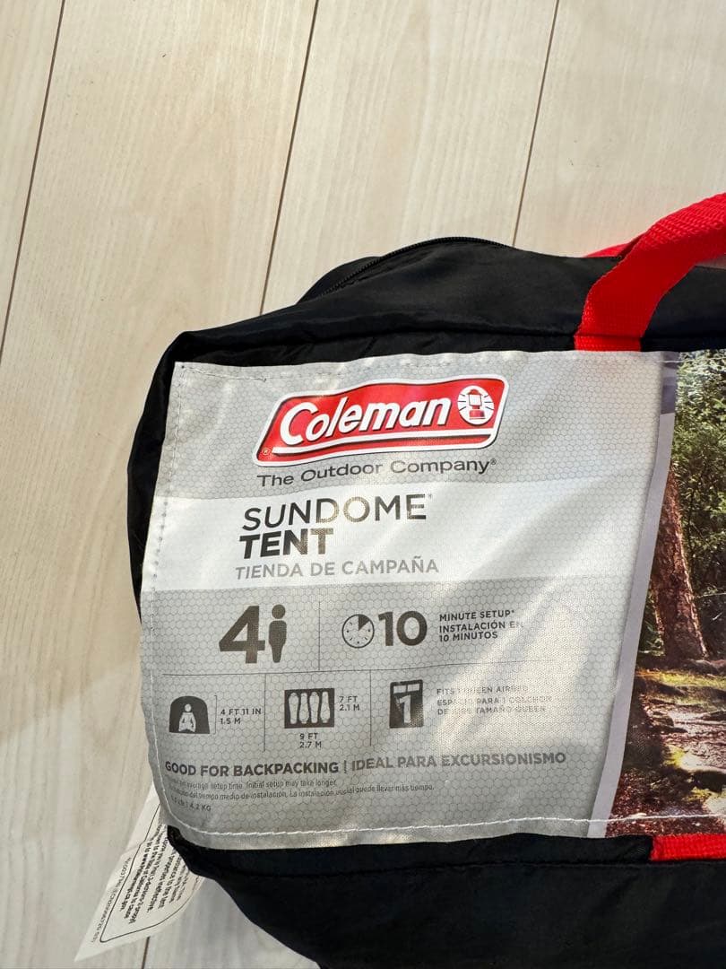 Coleman Sundome テント ネイビー 4人用