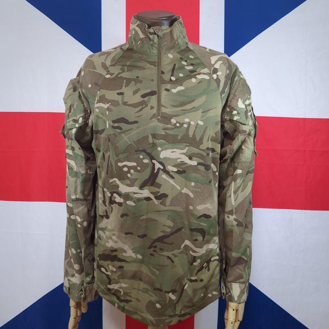 イギリス軍 UBACシャツ EP MTPカモ M（ベルクロパネルパッチ付）