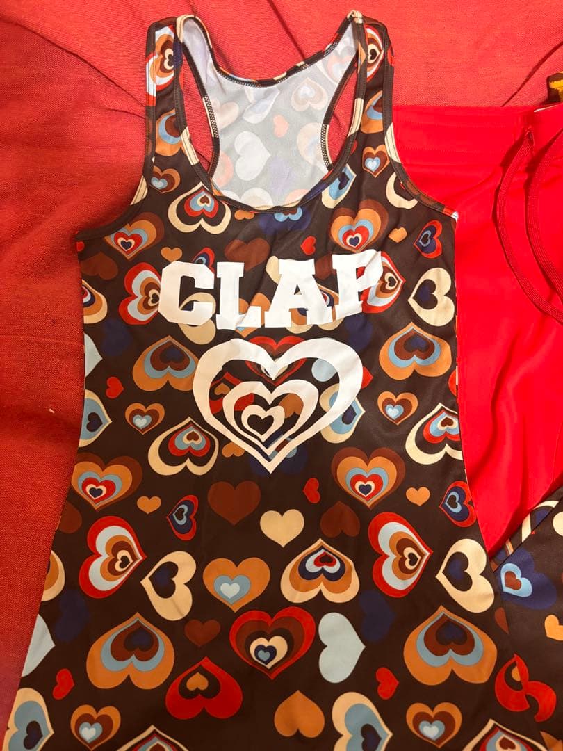 CLAP パンツ、タンクトップ、タオル