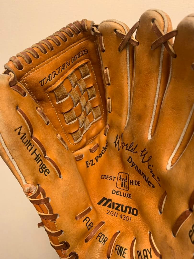 Mizuno 軟式グローブ プロフェッショナルモデル 青カップ