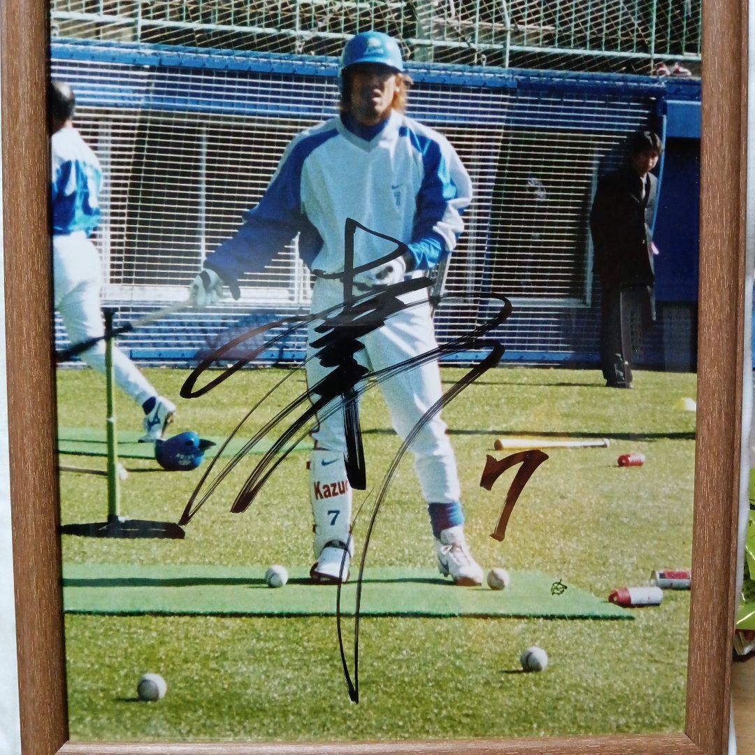 松井稼頭央選手の生写真