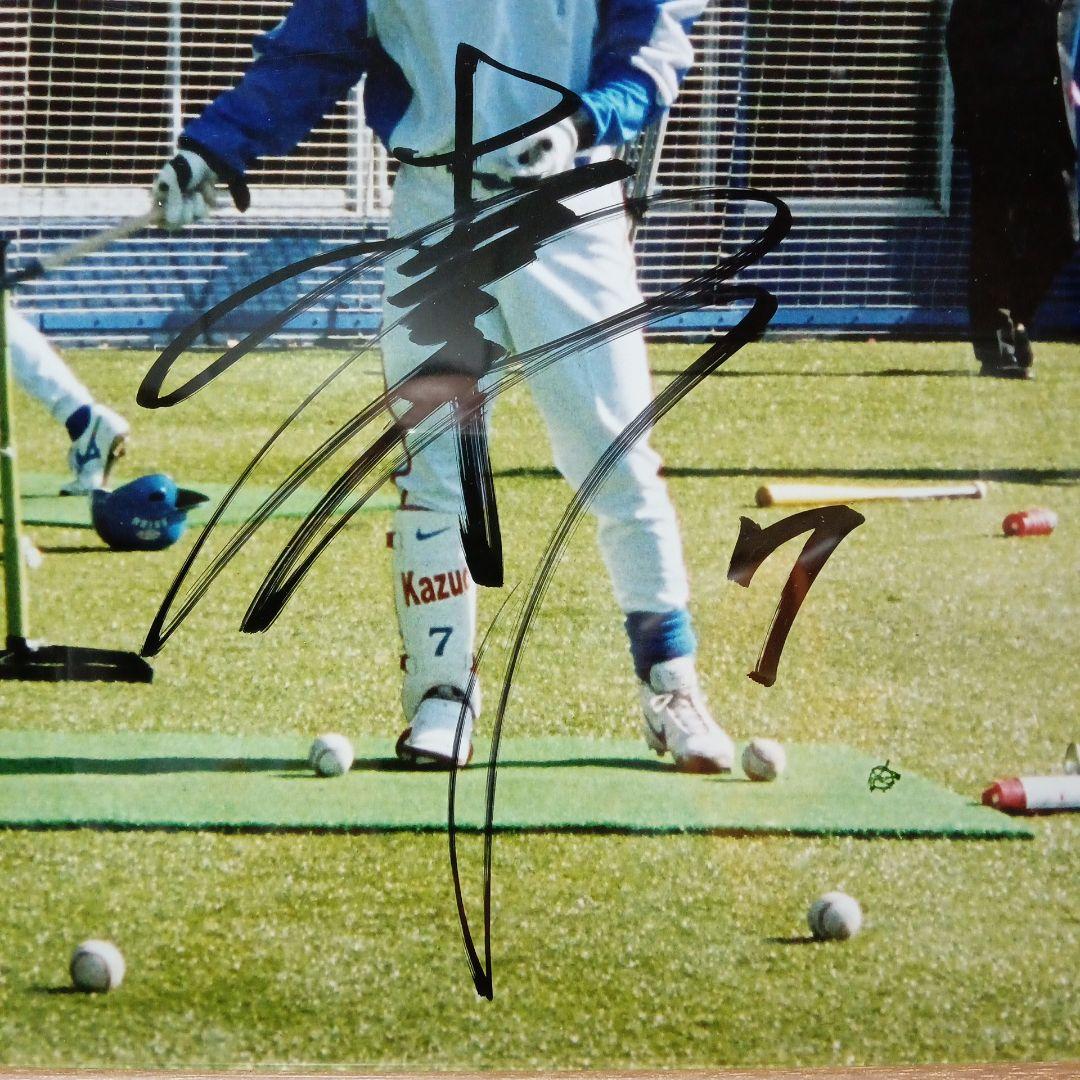 松井稼頭央選手の生写真