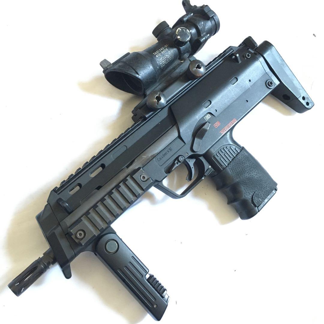 【カスタム品!!】東京マルイ 電動ガン MP7A1 ACOGドットサイト セット