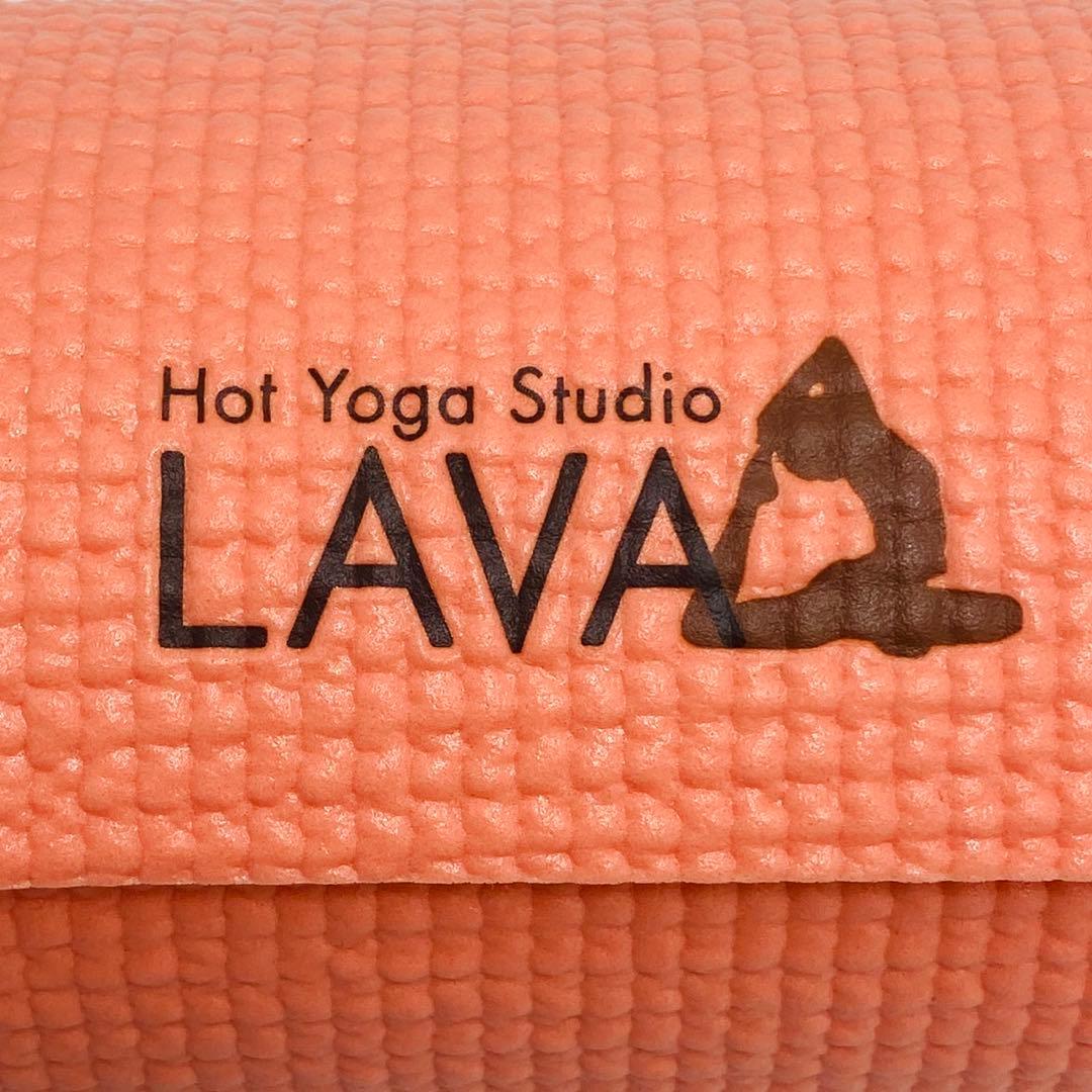 【極美品】LAVA ヨガマット 収納バッグ付き　ピンク