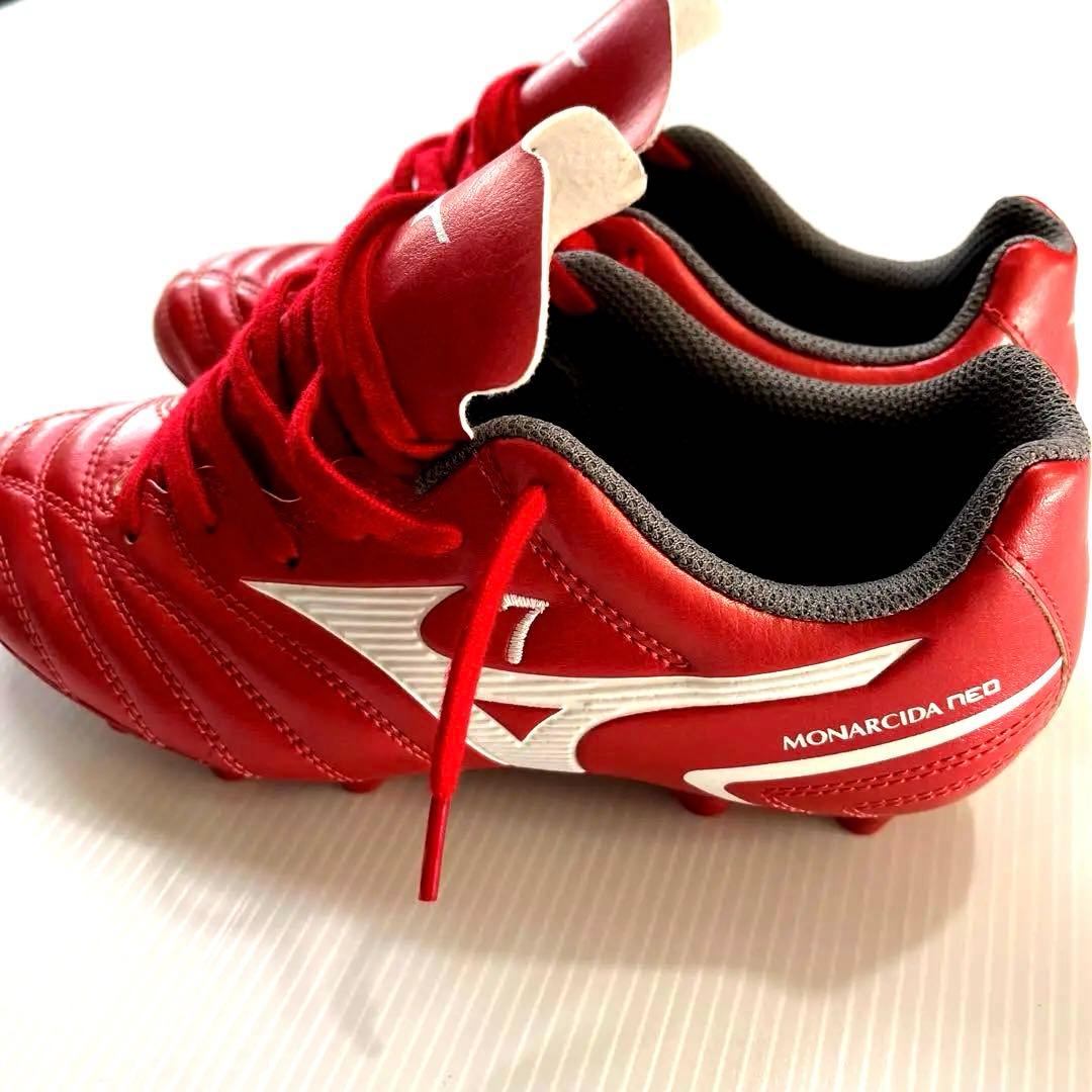 Mizuno MONARCIDA NEO ジュニアサッカーシューズ レッド
