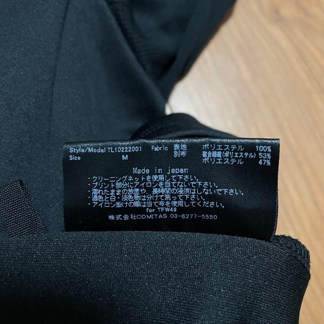 TFW49 モックネック　ロングTシャツ ブラック　M レディース　ゴルフ