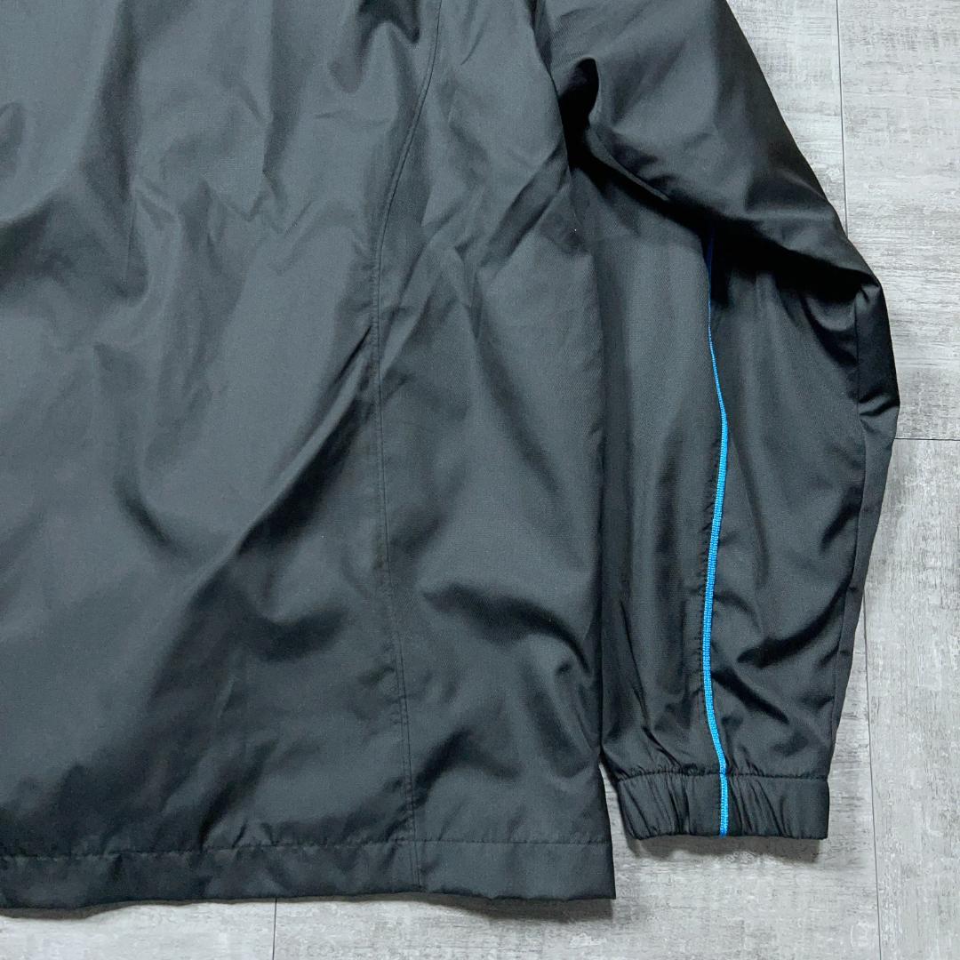 asics アシックス ウィンドブレーカー 上下 セットアップ L 黒 裏地