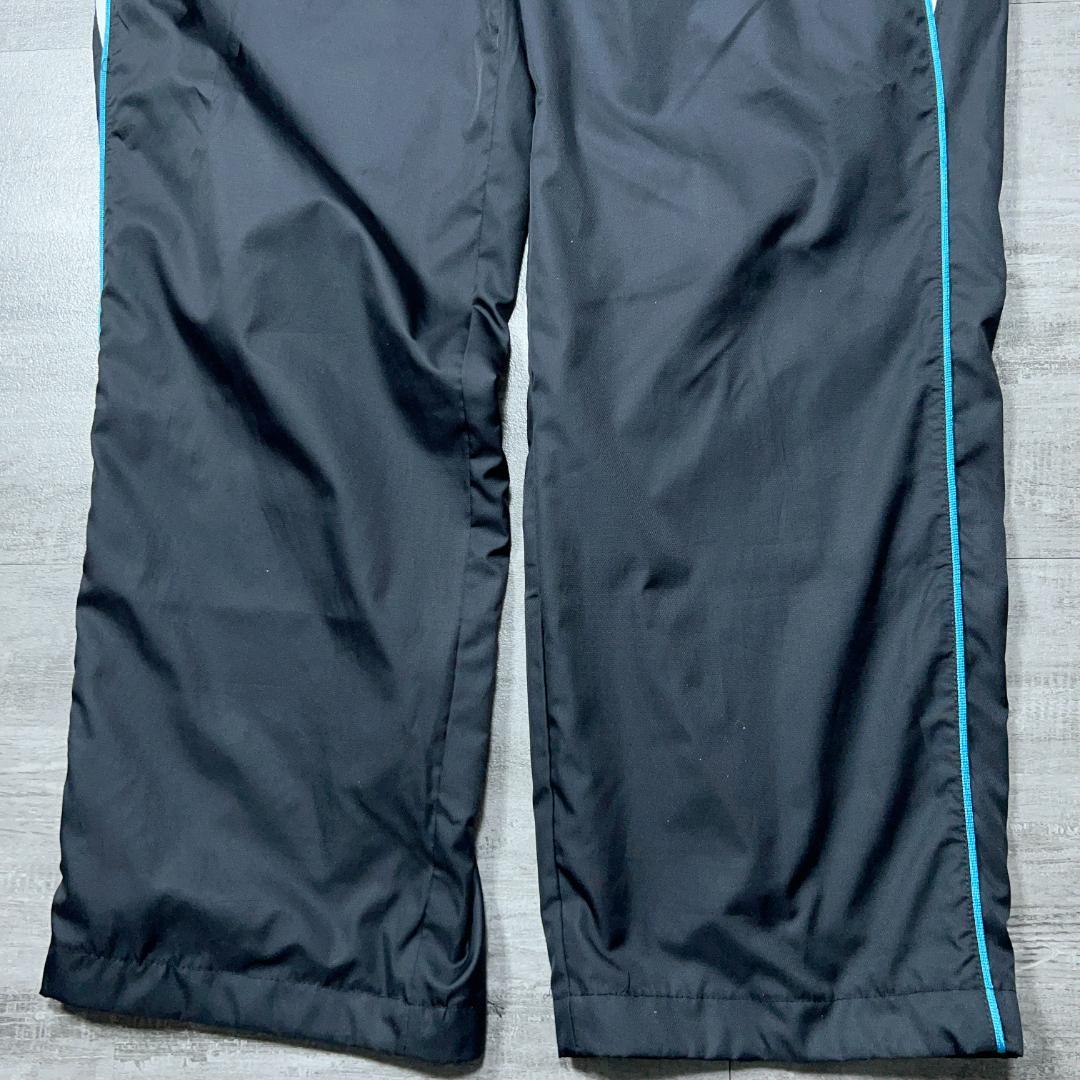 asics アシックス ウィンドブレーカー 上下 セットアップ L 黒 裏地