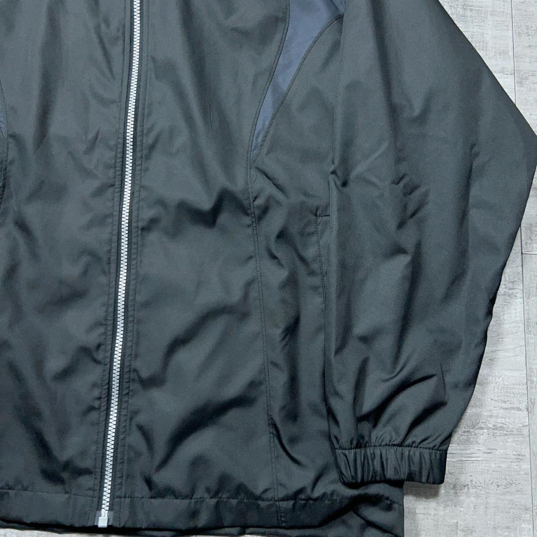 asics アシックス ウィンドブレーカー 上下 セットアップ L 黒 裏地
