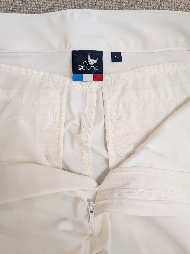 新品未使用　クランク　ゴルフパンツ　XL ホワイト