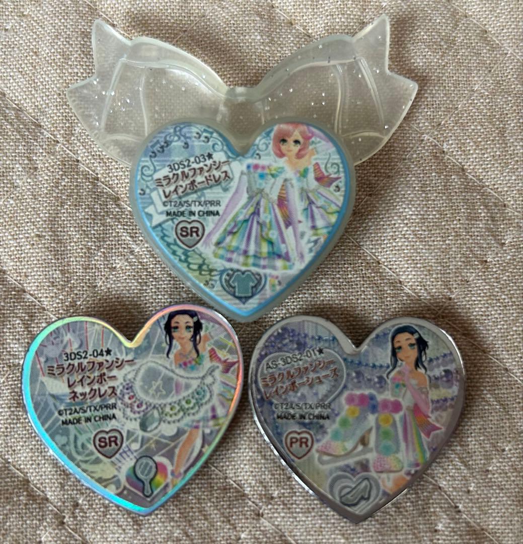 プリズムストーン ミラクルファンシーレインボー ドレス シューズ りんね
