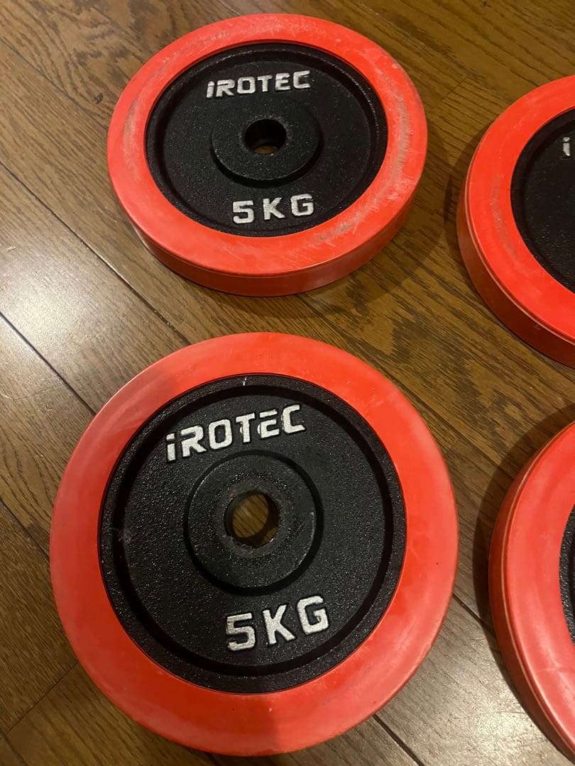 iROTEC 5kg ダンベルプレート 4枚セット　最終値下げ
