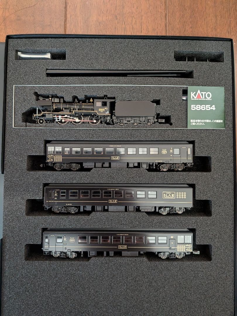 【新品・未使用】KATO 10-1727 58654+50系 SL人吉セット