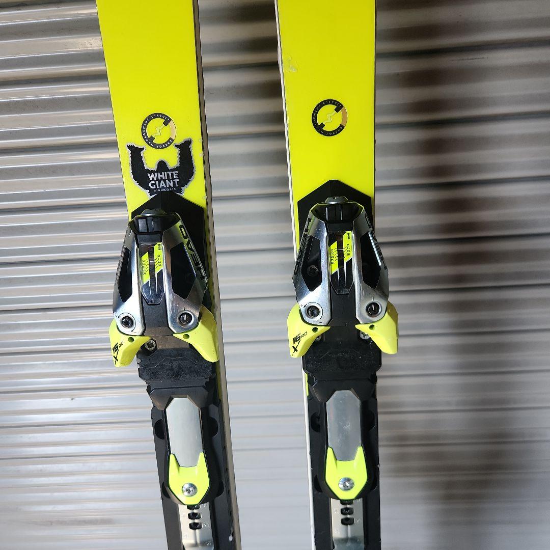 HEAD e-SL スキー 　イエロー　165cm