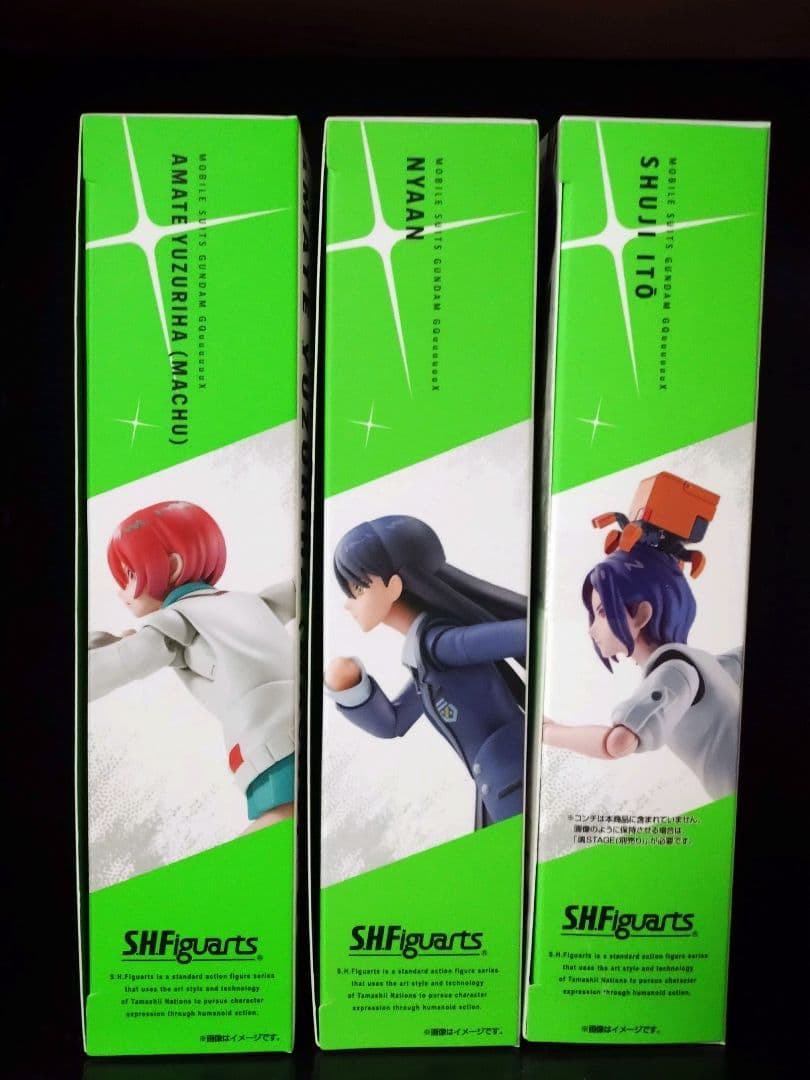 S.H.Figuarts マチュ　ニャアン　シュウジ　3体セット