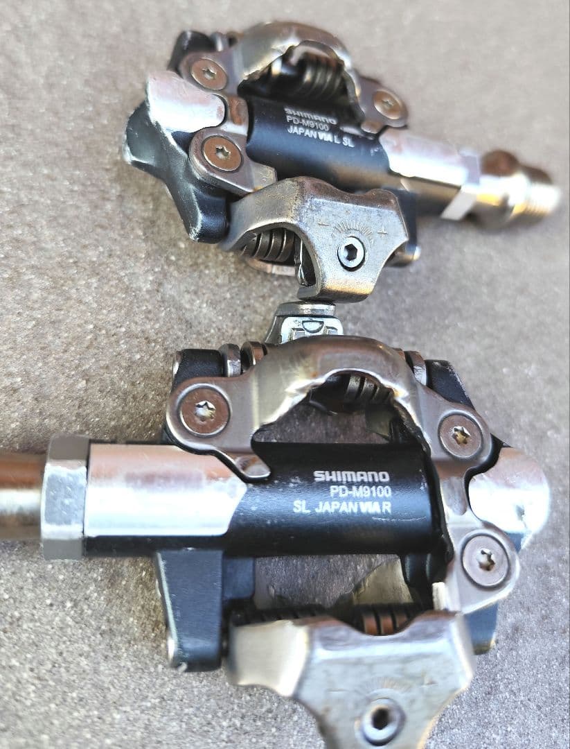 SHIMANO SPDペダル XTR PD-M9100（-3mm軸仕様）