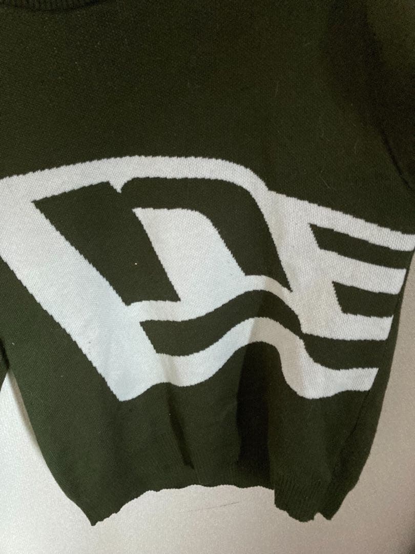 圧倒存在感！NEW ERA ニューエラゴルフ セーター ビッグロゴ デカロゴ