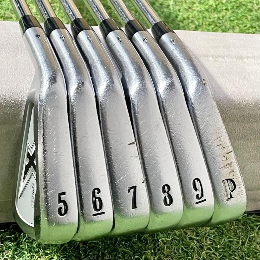 【貴重なレフティ】キャロウェイ X FORGED アイアンセット 6本 S 左用