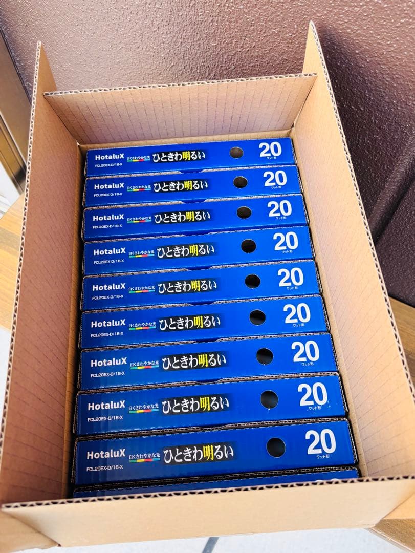 【未使用】ライフルック 10本 HGX FCL20EX-D/18-X 昼光色