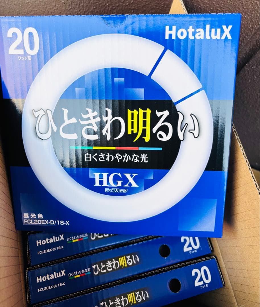 【未使用】ライフルック 10本 HGX FCL20EX-D/18-X 昼光色