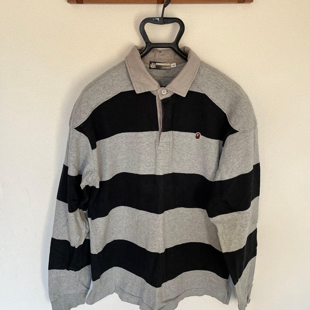 NOBIBATHING APE ラガーシャツ