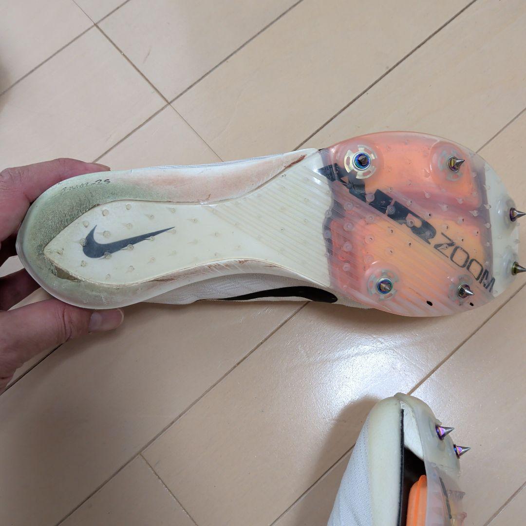 Nike Zoom Max Fly2スパイクシューズ ホワイト/ブラック