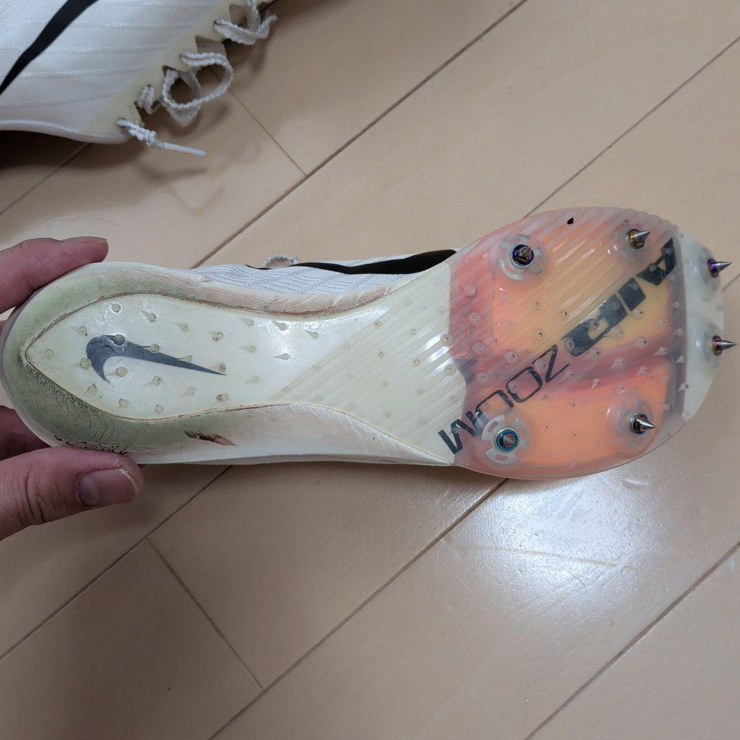 Nike Zoom Max Fly2スパイクシューズ ホワイト/ブラック