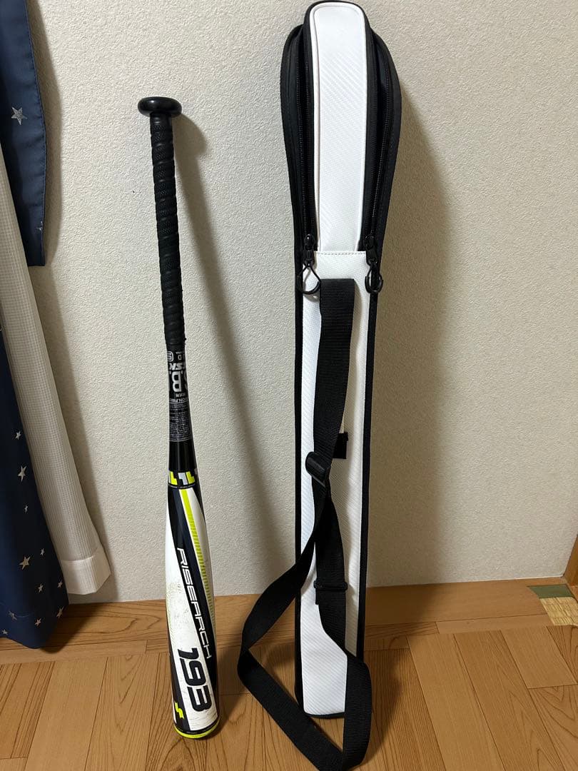 軟式バット SSK ライズアーチ 193モデル　バットケース付き