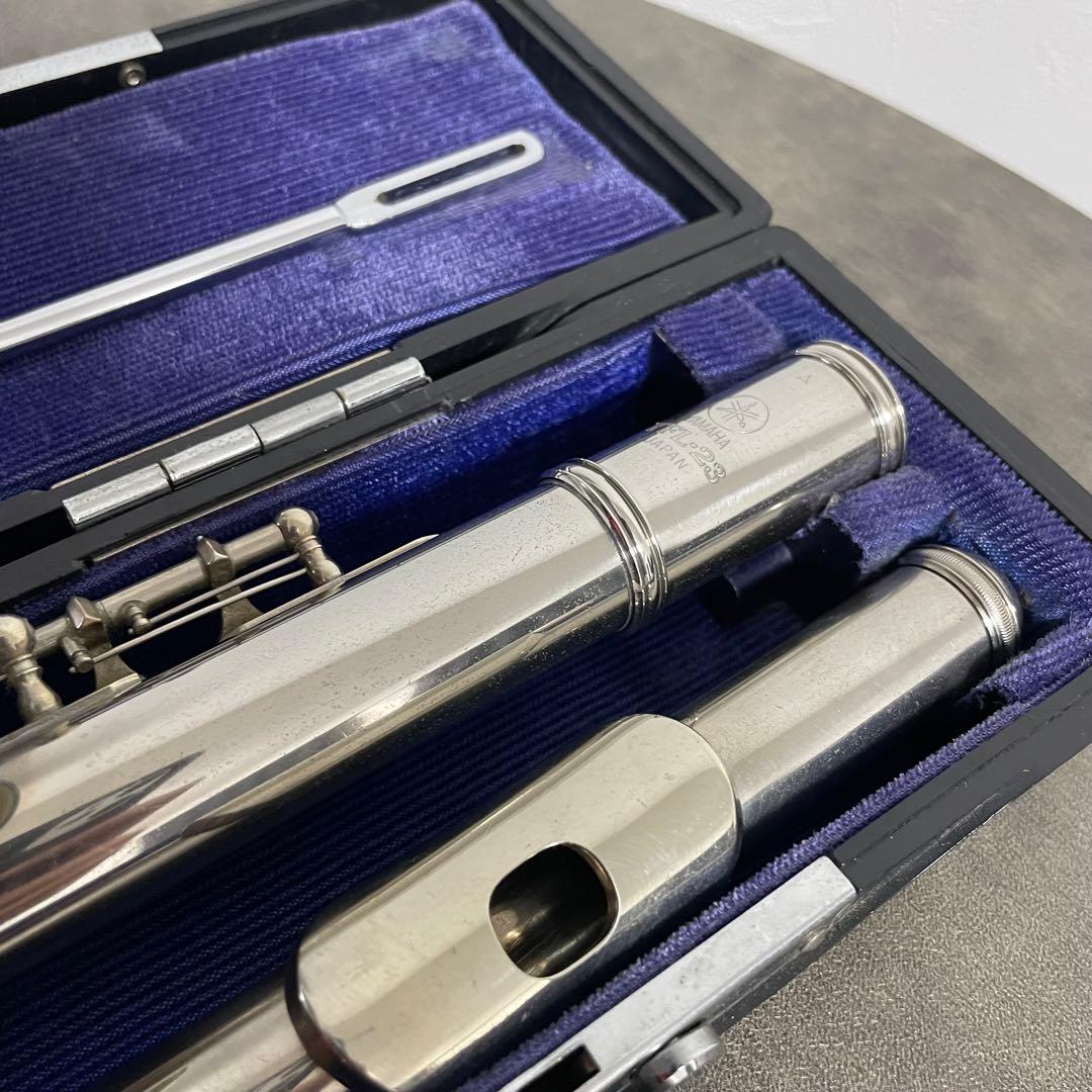 YAMAHA ヤマハ フルート YFL-23 管楽器 ケース付き 初心者向け
