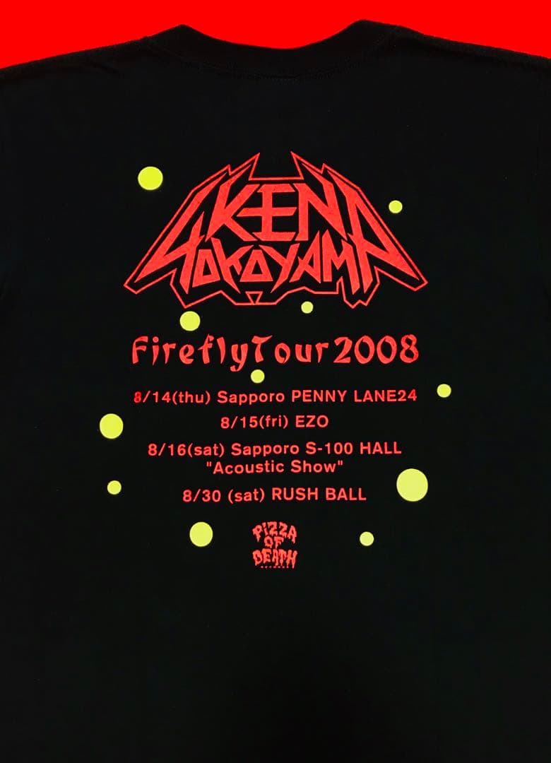 新品 KEN YOKOYAMA 横山 健『Firefly Tour』TシャツM