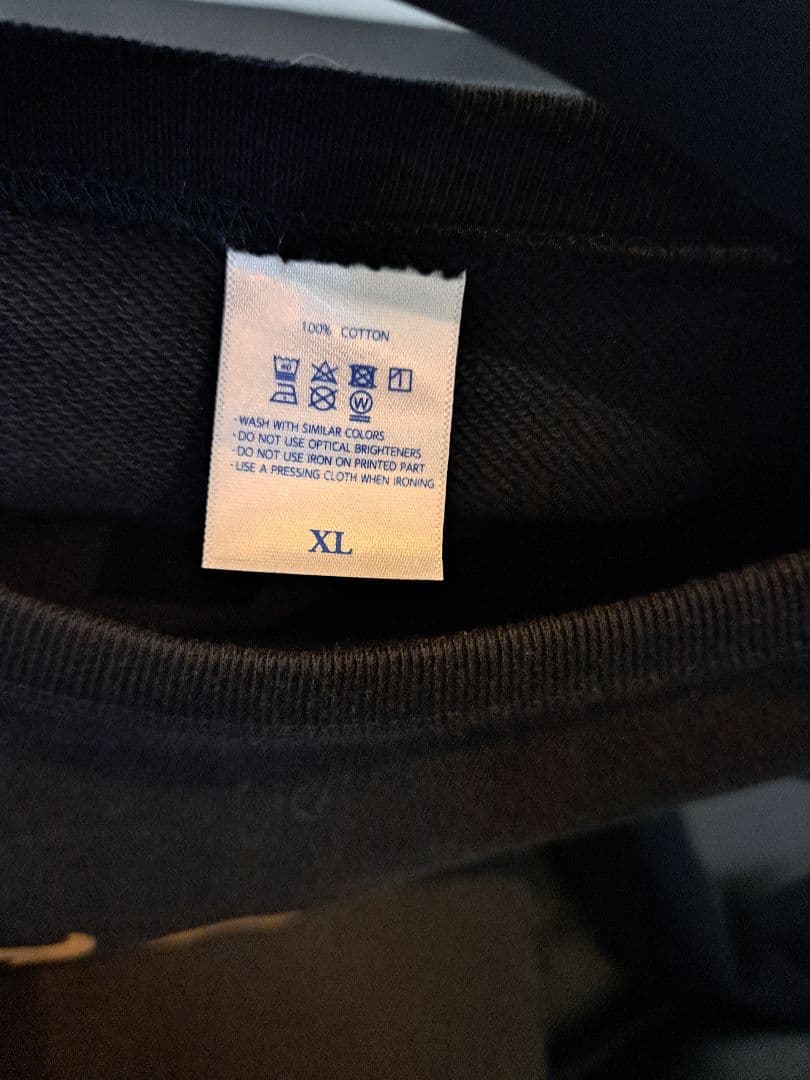 古着　ZOC CLUTCH 　カンナギマロ　姫スウェット　XLサイズ　黒
