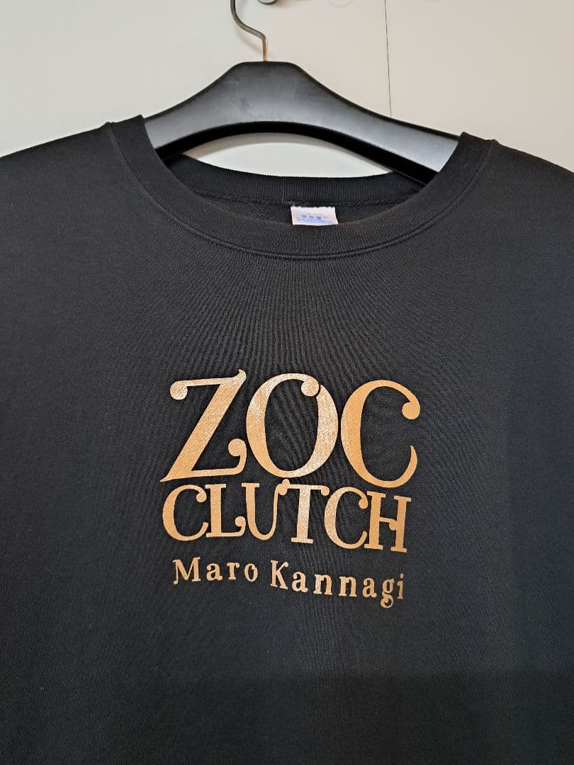 古着　ZOC CLUTCH 　カンナギマロ　姫スウェット　XLサイズ　黒