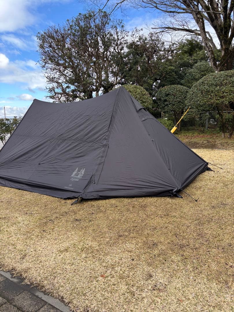 Ogawa×Canadian East ツインピルツフォーク ブラック　二股付き
