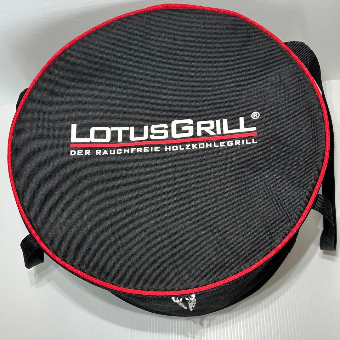 新品 赤 ロータスグリルG340 無煙炭火グリル BBQに最適