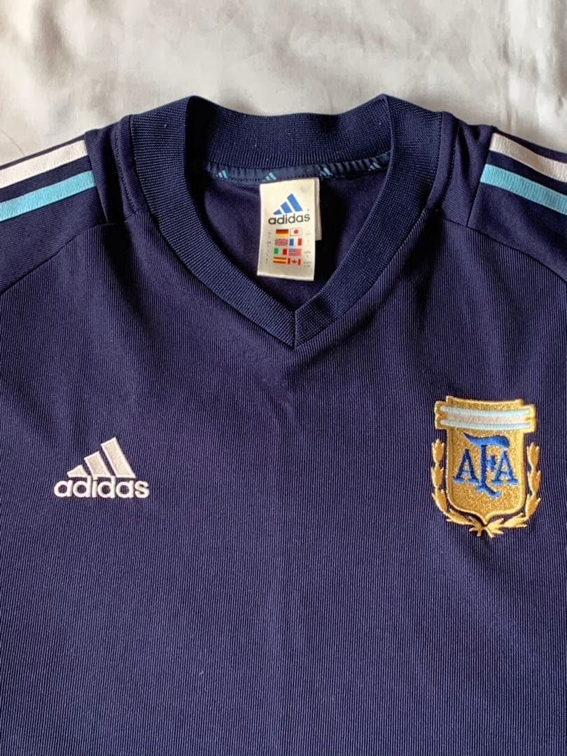 2002 アルゼンチン代表 2nd サッカーシャツ adidas