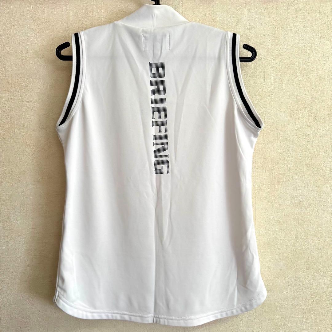 BRIEFING 美品　レディース ゴルフシャツ M ホワイト