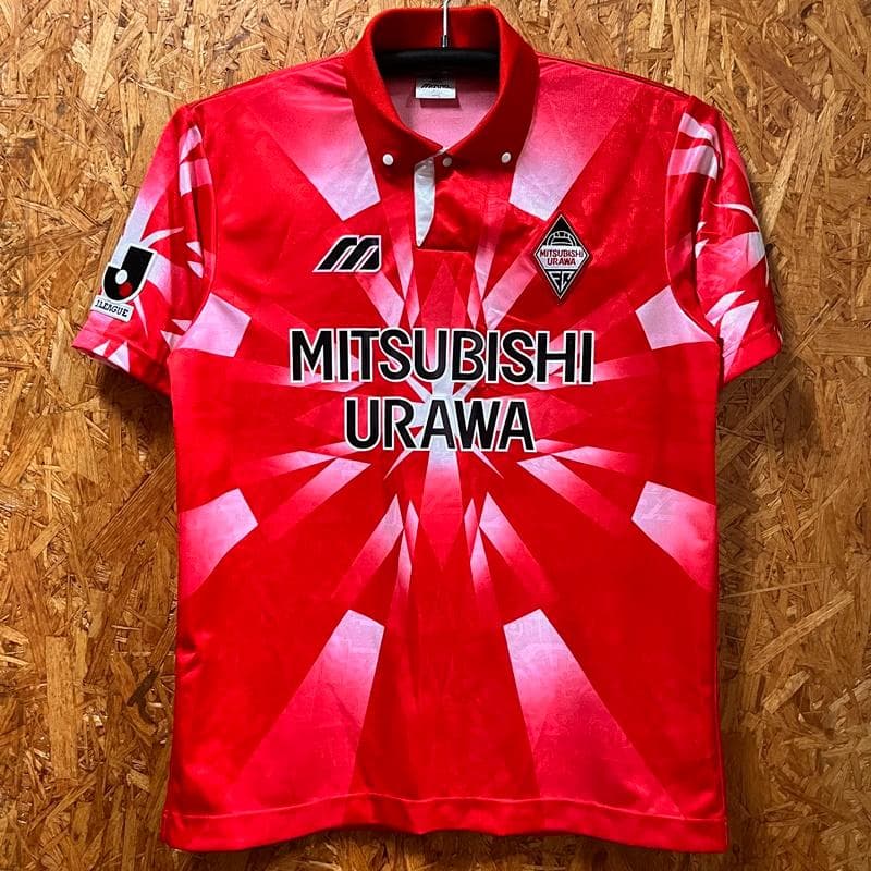 90s Mizuno 浦和レッズ 1993 ユニフォーム サイズL Jリーグ
