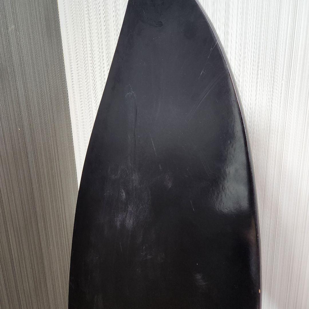【オールブラック】スキムボード　木製 132cm × 52cm