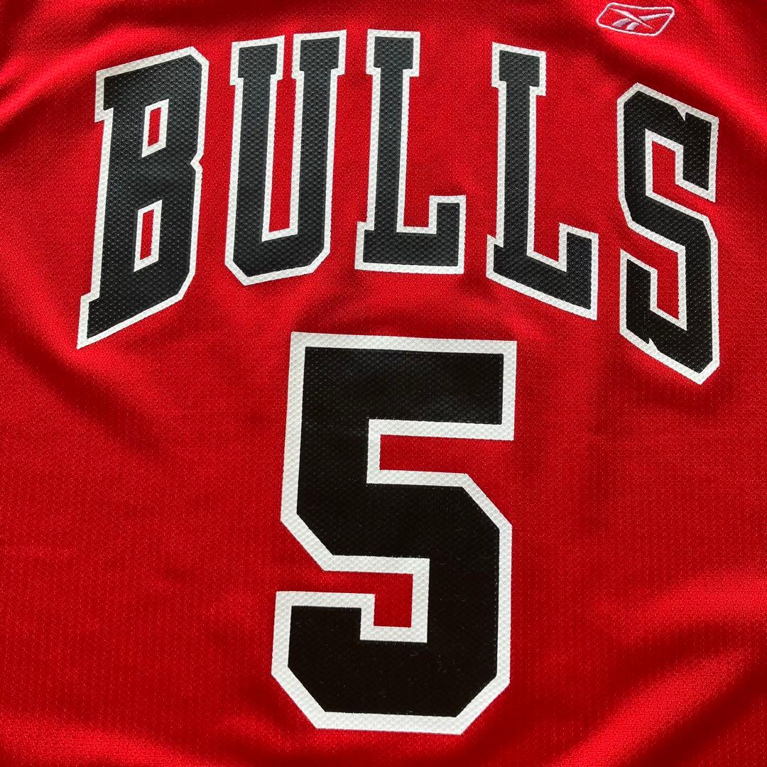BULLS ジェイレン・ローズ ROSE ＃5 NBA ユニフォーム シャツ