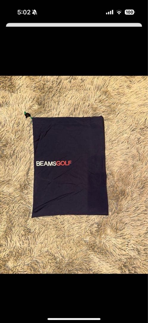 BEAMS GOLF XL ネイビー レインウェア上下セット